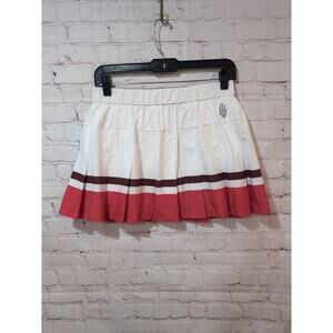 Free People Movement Check Out My Topspin Tennis Skort White Sz M Pickleball